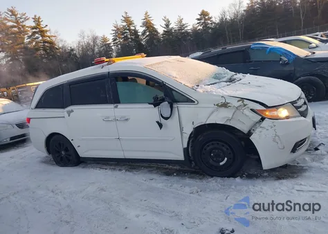 2014 Honda Odyssey Ex-L z USA, uszkodzony, nr VIN 5FNRL5H63EB069195